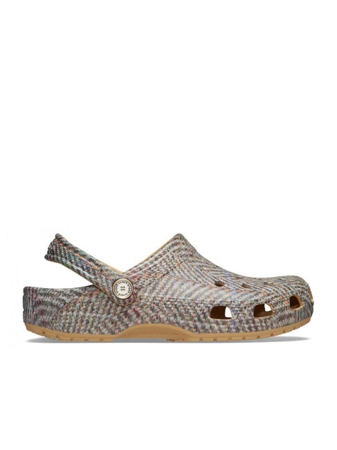CROCS CLASSIC TWEED CLOG Pantoffel-Sabot Weizen - Schuhe Unisex
