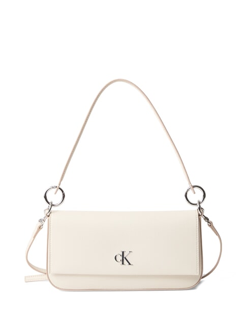 CALVIN KLEIN MINIMAL MONOGRAM Umhängetasche, mit Schultergurt Kreide - Damentaschen