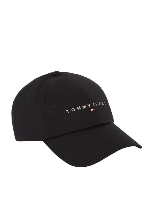 TOMMY HILFIGER TJM LINEAR LOGO Hut mit Schirm Schwarz - Mützen/Hüte