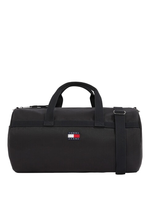 TOMMY HILFIGER TJM COLLEGIATE Seesack mit Schultergurt Schwarz - Reisetaschen
