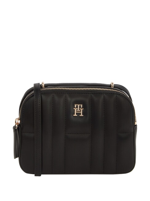 TOMMY HILFIGER TH FEMININE  Mini-Schulterkameratasche Schwarz - Damentaschen