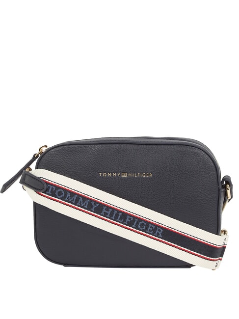 TOMMY HILFIGER TH LOGOTAPE  Mini-Schulterkameratasche spaceblau/schwarz - Damentaschen