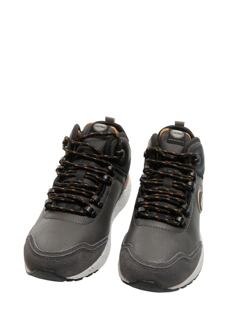 COLMAR COOPER AKT Kinder Sneaker anthrazit/schwarz/orange - Kinderschuhe