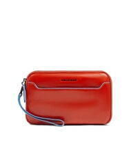 PIQUADRO BLUE SQUARE Herren-Clutch aus Leder - Tablettmappe &amp; Organizer