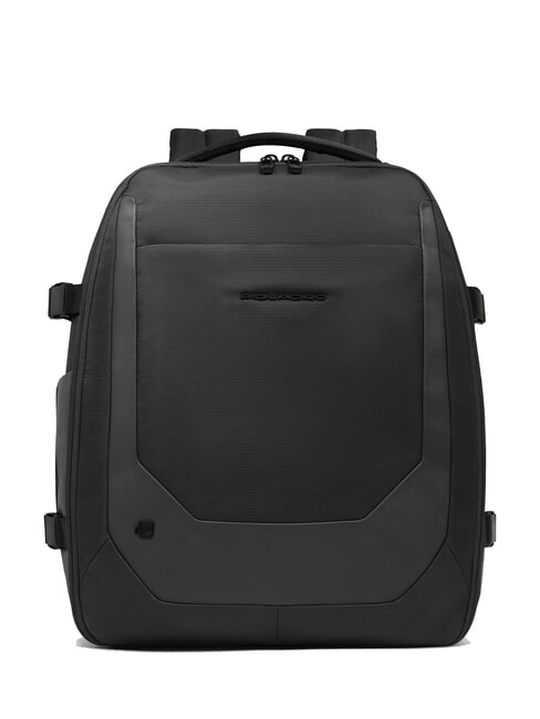 PIQUADRO S140 Reiserucksack für 15,6" Laptop Schwarz - PC-Rucksäcke