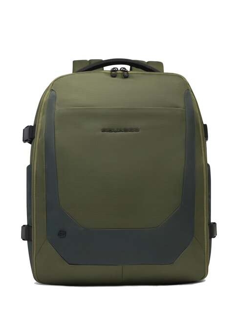 PIQUADRO S140 Reiserucksack für 15,6" Laptop GRÜN - PC-Rucksäcke