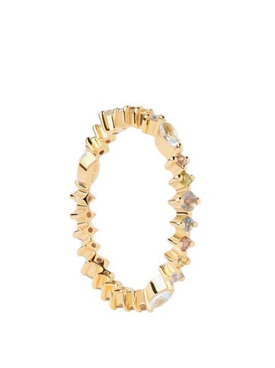 PDPAOLA COLOR LOTUS Ring mit farbigen Steinen Gold - Ringe