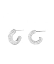 PDPAOLA THE NEW ESSENTIALS KING Gewölbte Creolen - Ohrringe