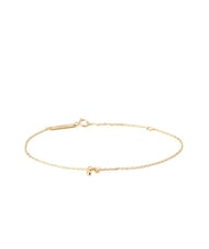 PDPAOLA THE NEW ESSENTIALS KIRA Kettenarmband mit runden Zirkonia und Tropfenanhänger - Armbänder