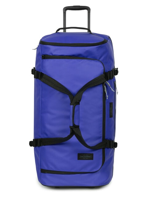 EASTPAK DUFFEL PACK WHEEL L Großer wasserabweisender Reisetaschen-Trolley Plane blau - Halbharte Trolleys