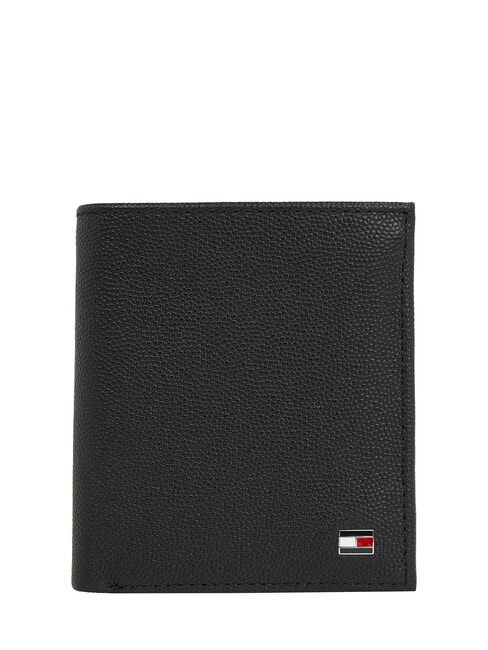 TOMMY HILFIGER TH FLAG Lederbrieftasche Schwarz - Brieftaschen Herren