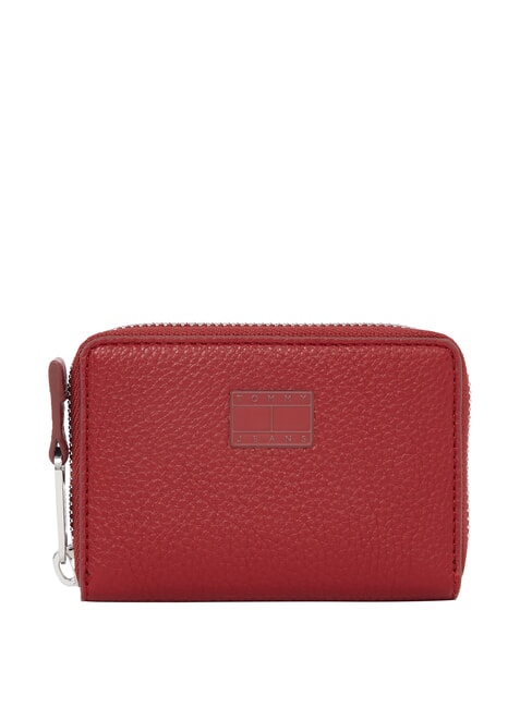 TOMMY HILFIGER TJW MUST  Geldbörse mit Rundum-Reißverschluss rustikale Kirsche - Brieftaschen Damen
