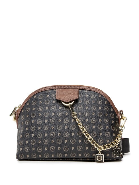 POLLINI HERITAGE Mini-Schultertasche Schwarz Braun - Damentaschen