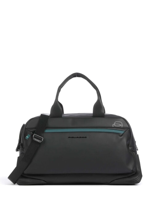 PIQUADRO CORNER SPECIALE GOMMATO Wasserabweisende Reisetasche Schwarz - Reisetaschen