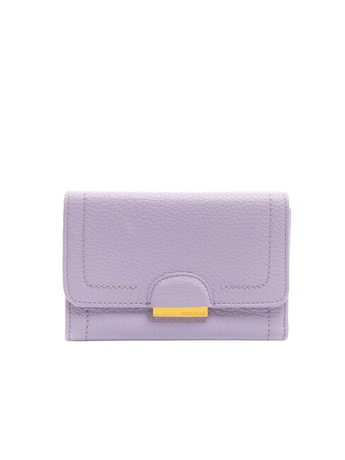 COCCINELLE TALEA Mittelgroße Brieftasche aus gehämmertem Leder lav./lav. - Brieftaschen Damen
