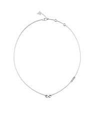 GUESS ENDLESS DREAM Infinity Charm Halskette mit Zirkonia SILBER - Halsketten - 1