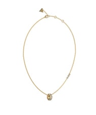 GUESS ROLLING HEARTS Zirkonia Charm Halskette - Halsketten