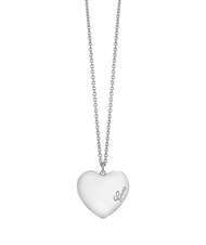 GUESS HEARTBEAT Flache Herzkette - Halsketten