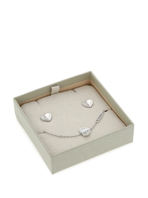 GUESS LOVELY GIFT BOX Armband + Ohrringe SILBER - Ohrringe