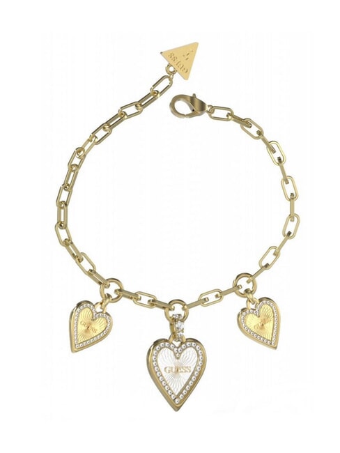 GUESS LOVE ME TENDER  Multicharm-Armband Gelbgold/Rhodium - Armbänder