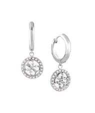 GUESS LIFE IN 4G Creolen mit 4G-Charm SILBER - Ohrringe - 1