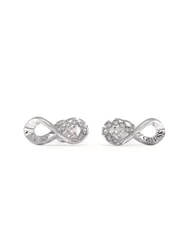 GUESS ENDLESS DREAM Unendlichkeitssymbol-Ohrringe mit Zirkonia - Ohrringe