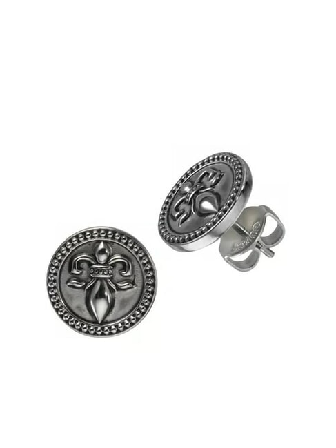 GUESS KNIGHT FLOWER Ohrringe mit Antik-Effekt SILBER - Ohrringe