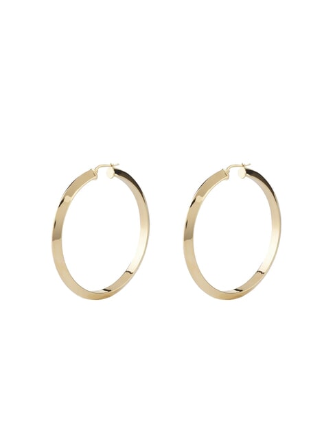 GUESS HOOPS I DID IT AGAIN Klassische Creolen gelbes Gold - Ohrringe