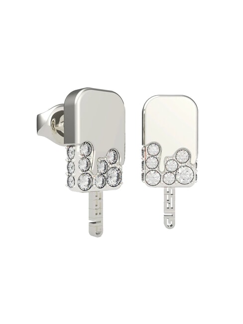 GUESS I MELT FOR YOU Eiscreme-Ohrringe mit Kristallen SILBER - Ohrringe