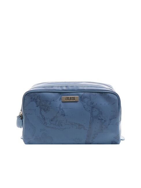 ALVIERO MARTINI PRIMA CLASSE GEO Kosmetiktasche mit Doppelreißverschluss Blue Jeans - Beauty-Case