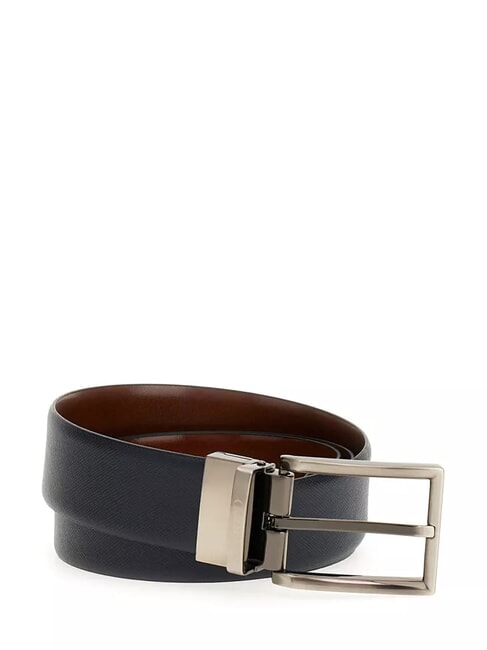 GUESS CASUAL Wendbarer Gürtel schwarz/dunkelbraun - Gürtel