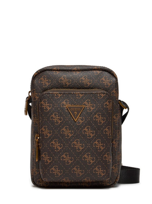 GUESS MILANO Schultertasche braun/ocker - Umhängetaschen Herren