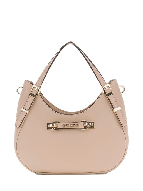 GUESS LEFIA Handtasche, mit Schultergurt einfach taupe - Damentaschen