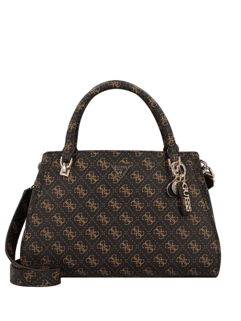 GUESS NOELLE 2 4G Handtasche, mit Schultergurt braun - Damentaschen