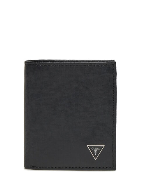 GUESS MILANO Herren Leder Geldbörse SCHWARZ - Brieftaschen Herren