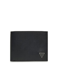 GUESS MILANO  Geldbörse aus Saffiano-Leder SCHWARZ - Brieftaschen Herren - 1