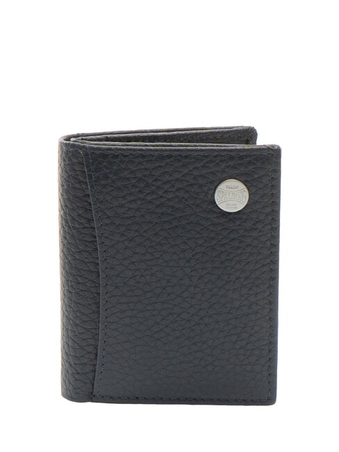 SPALDING SNAP  Geldbörse aus gehämmertem Leder blau - Brieftaschen Herren