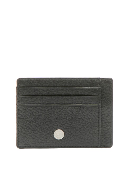 SPALDING SNAP  Kartenetui aus Leder Schwarz - Brieftaschen Herren