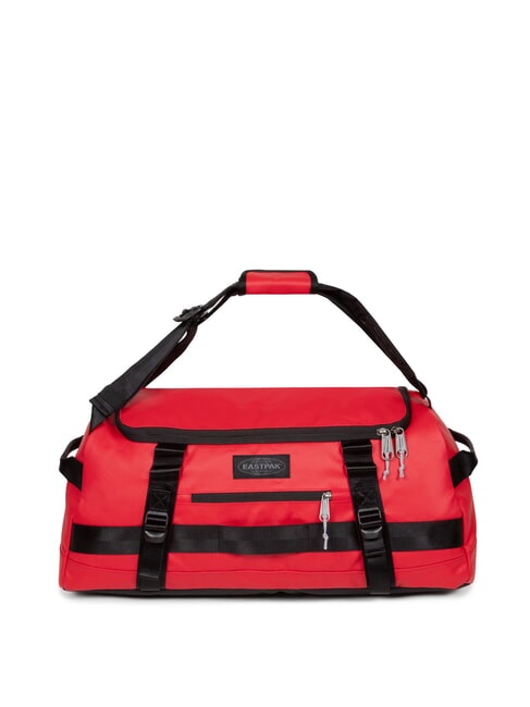 EASTPAK DUFFEL PACK S Kleiner Reiserucksack Seesack Plane rot - Reisetaschen