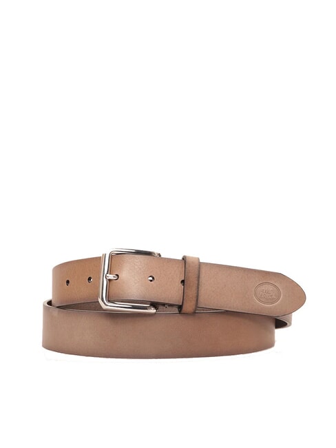 THE BRIDGE BRUNELLESCHI Ledergürtel Rauch Abb Nickel - Gürtel