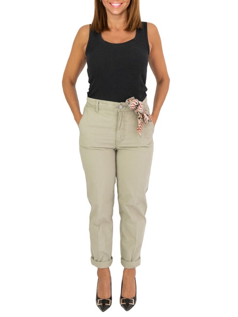 GUESS CANDIS Hose mit Schal Salbeiblatt - Damenhosen