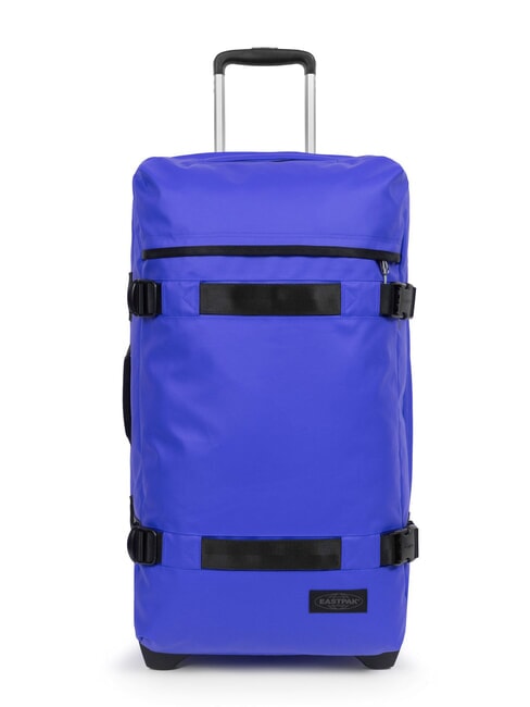 EASTPAK TRANSIT'R M Trolley mittlerer Größe Plane blau - Halbharte Trolleys