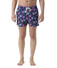 SUN68 BIG PRINT Strandkost&uuml;m f&uuml;r Herren marineblau/hellblau - Herrenbadehosen - 1