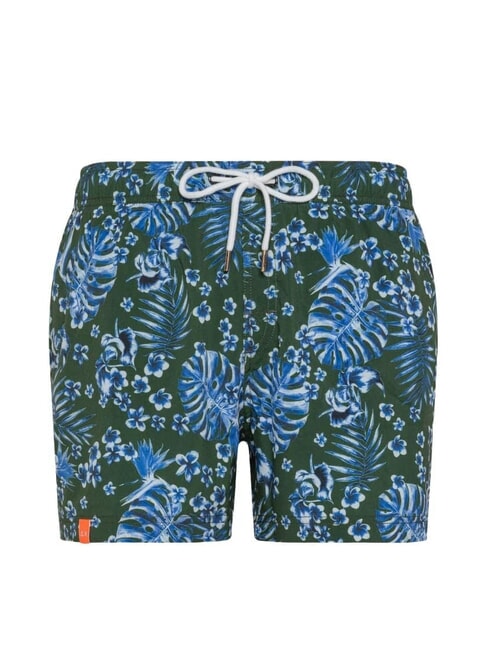 SUN68 JAPAN Herren Strandkostüm Militär - Herrenbadehosen