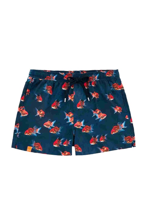 SUN68 SEASIDE Herren Strandkostüm marineblau - Herrenbadehosen