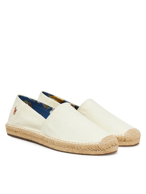RALPH LAUREN CEVIO SLIP  Espadrilles Creme - Herrenschuhe