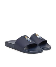 RALPH LAUREN POLO SLIDE Hausschuhe Heritage Bär – Marineblau - Schuhe Unisex - 1