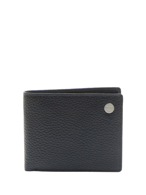 SPALDING SNAP Mittelgroße Brieftasche aus Leder blau - Brieftaschen Herren