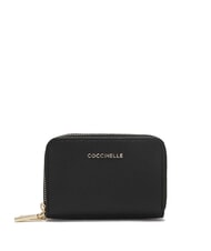 COCCINELLE METALLIC SOFT  Kleine Geldbörse mit Rundum-Reißverschluss - Brieftaschen Damen
