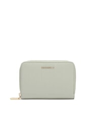 COCCINELLE METALLIC SOFT metallic soft portafoglio pelle martellata Geldbörse mit umlaufendem Reißverschluss - Brieftaschen Damen